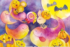 peekaboo制作：2013レッツ･ハロウィーン！！おかしをくれなきゃいたずらするぞ！！うーぶーはおばけが怖いよりペロペロキャンディーに興味津々。