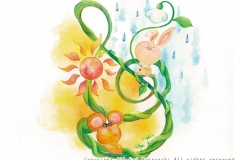 雨のちハレルヤ制作：2013イヤな事があっても大丈夫！！もうすぐきっとワクワク楽しい事がまっているよ。雨のちハレルヤ