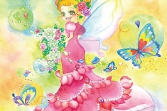 Sweet heart制作：2011バラ色のドレスを着て、頬も口も気持ちも全てがバラ色。誰のもとへ飛んで行くのかな？